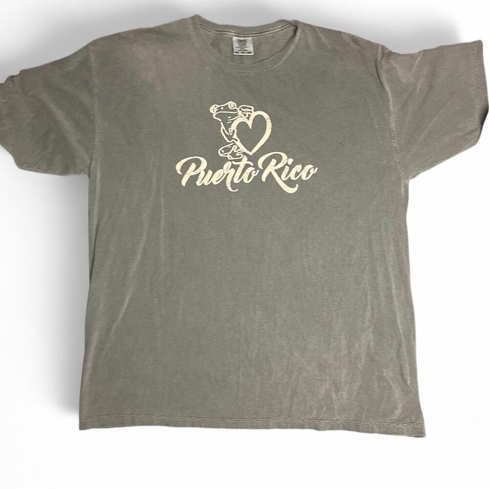 Puerto Rico Boricua Graphic Tee | Travel Souvenir Shirt | Size XXL